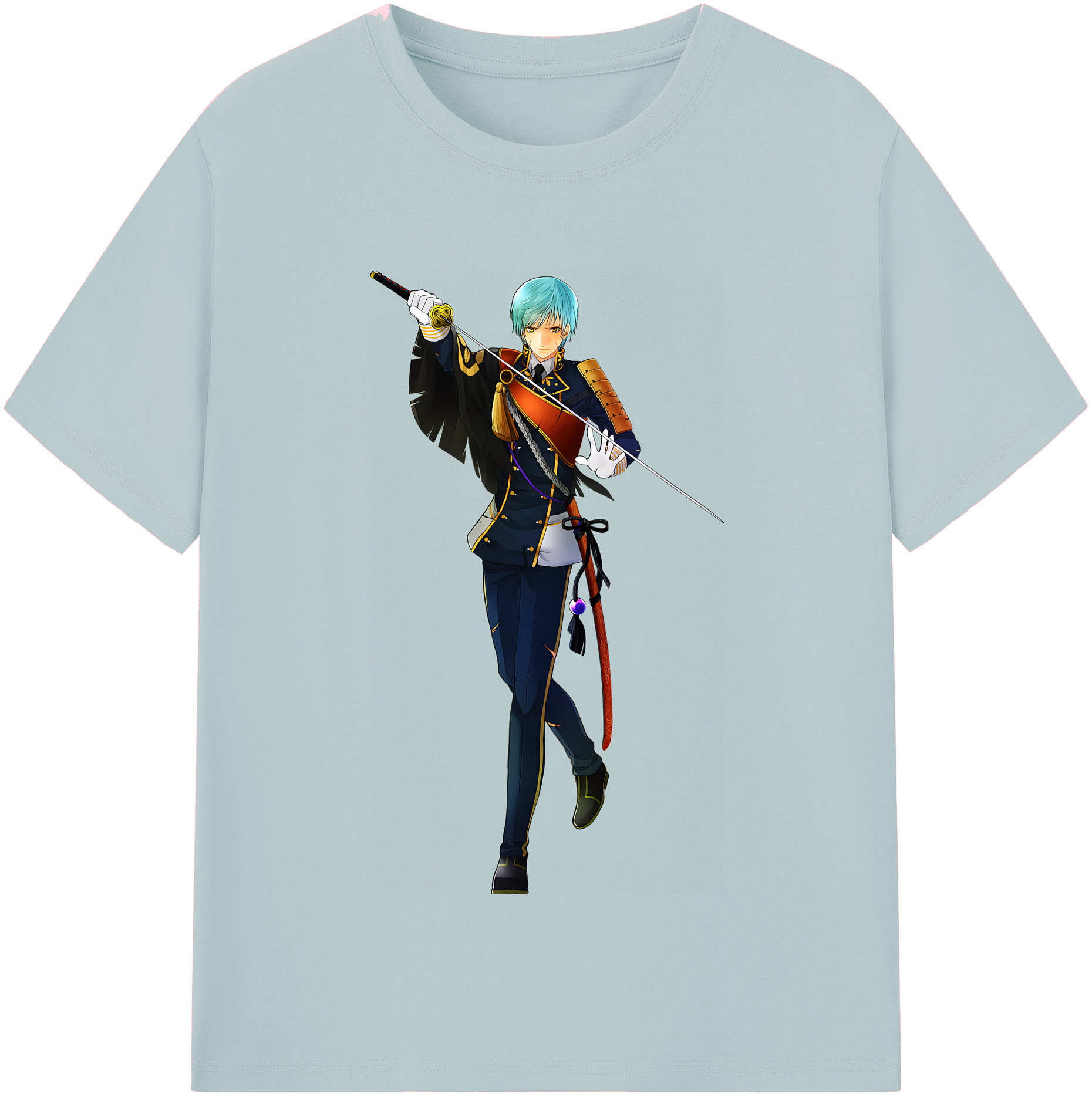 （画像用） 刀剣乱舞 Touken Ranbu 綿100％半袖Tシャツ（フロントプリント）